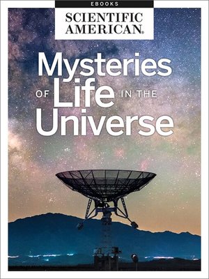 cover image of Mysteries of Life in the Universe